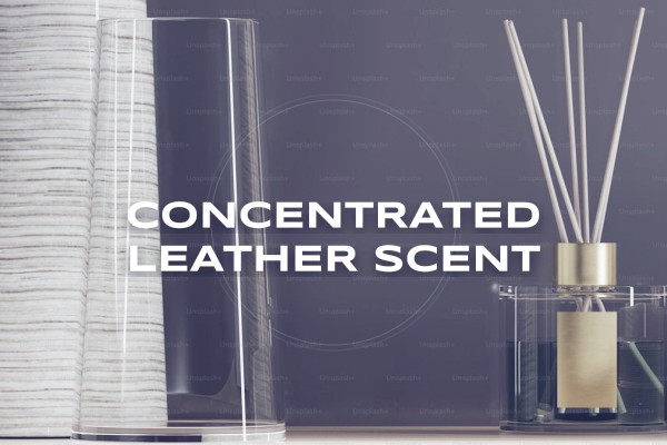 concentrated leather scent