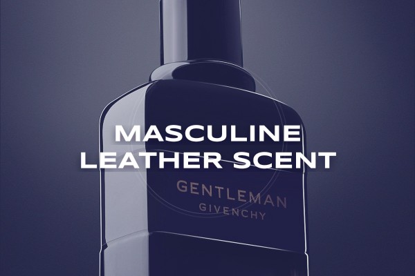 masculine leather scent