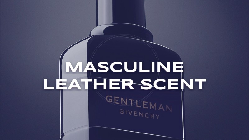 masculine leather scent