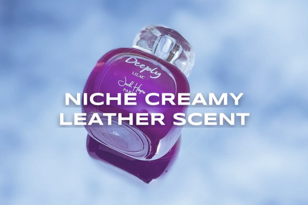 niche creamy leather scent